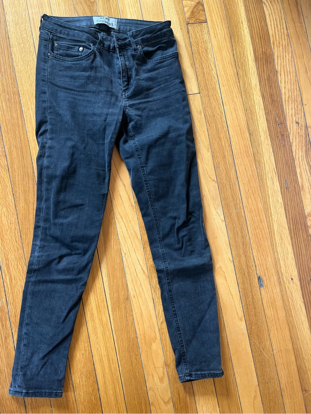 Acne Studios Black Skinny Jeans